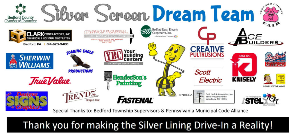 Bedford Silver Ling Drive In sponsors
